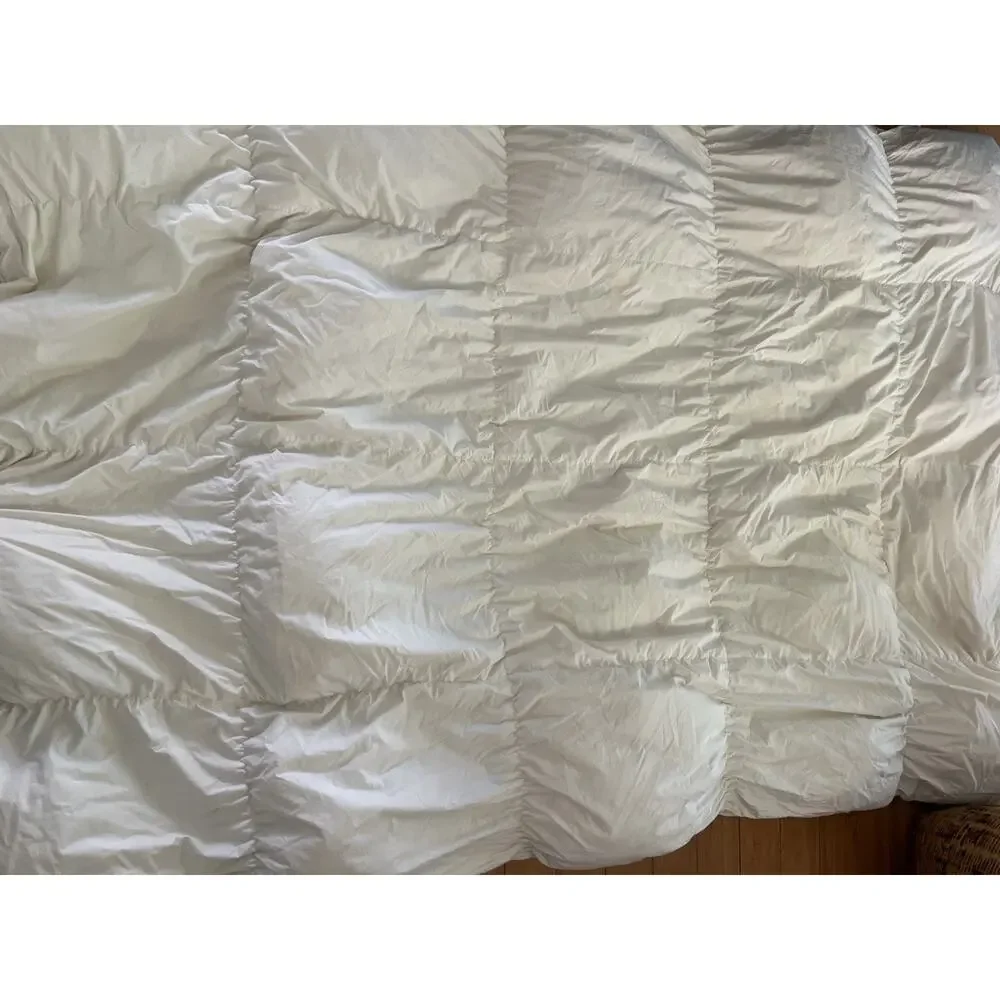 Honsbar Down Duvet Insert From IKEA White Twin XL Queen feathers and down 80x58